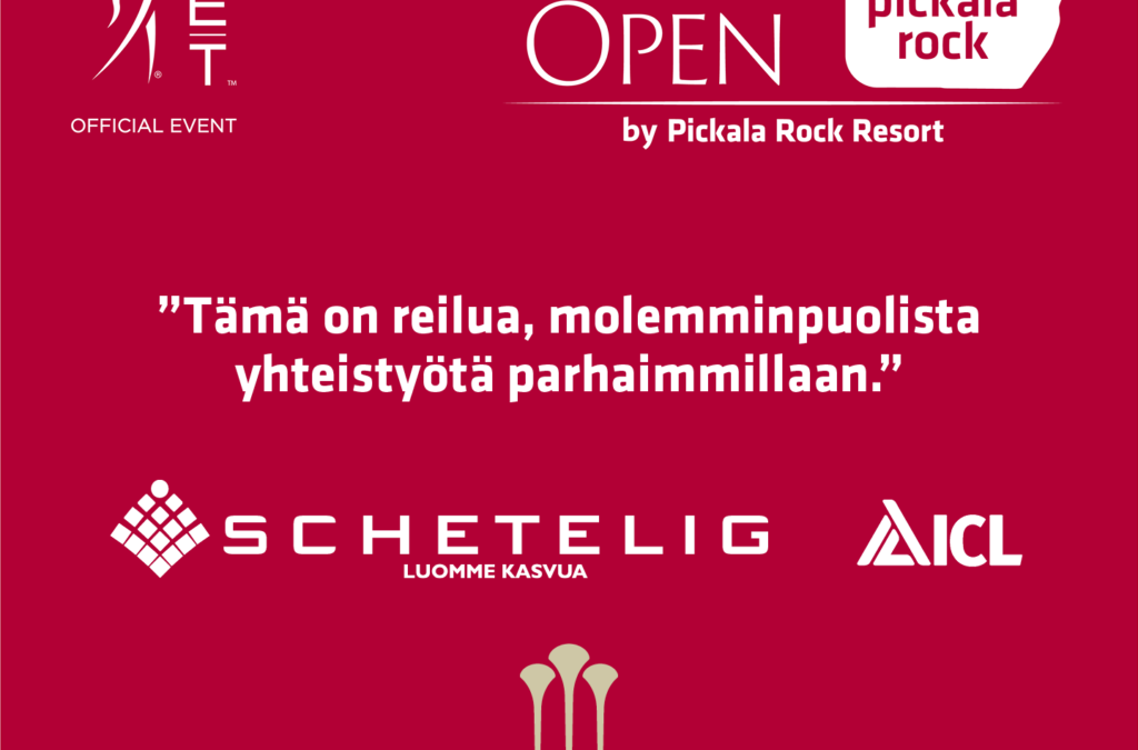 Schetelig Ladies Open by Pickala Rock Resort yhteistyökumppaniksi