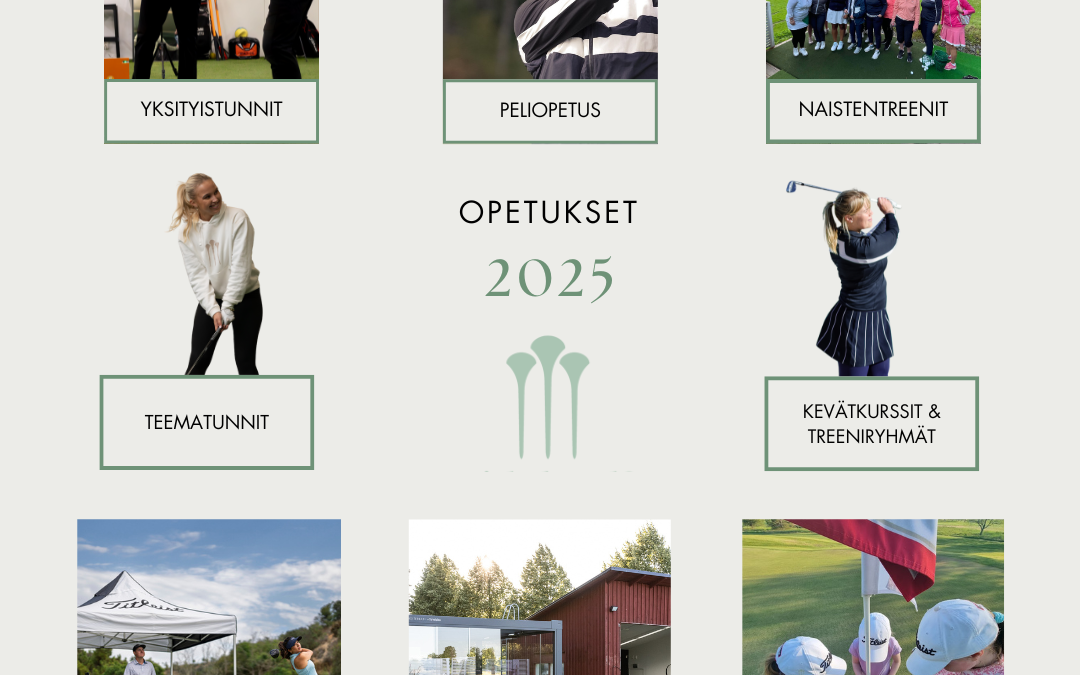Golfopetus starttaa Pickalassa